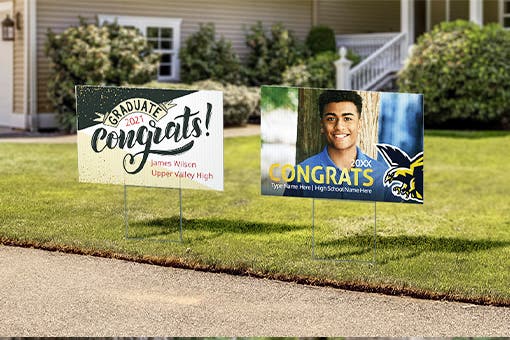 Graduation lawn sign deals