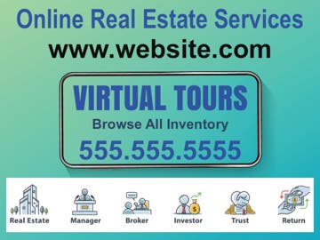 Picture of Virtual Real Estate Tour Signs 872189789