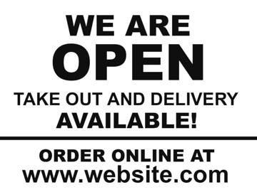 Picture of We're Open Signs 872194940