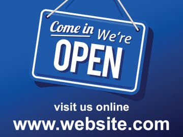 Picture of We're Open Signs 872226253