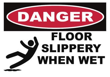 Picture of Slippery When Wet Signs 861424335