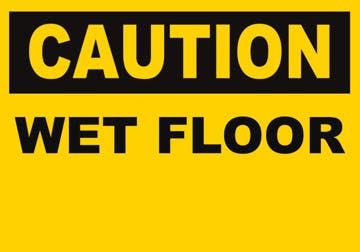 Picture of Slippery When Wet Signs 861424411