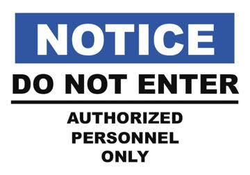 Picture of Notice Signs 861146873
