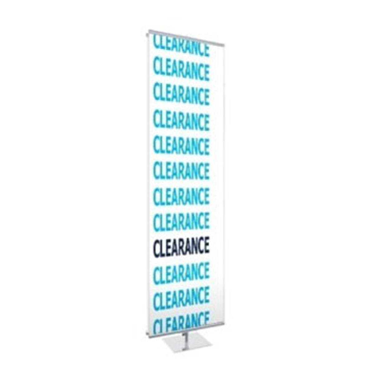 Large Telescoping Banner Stand Template Customization