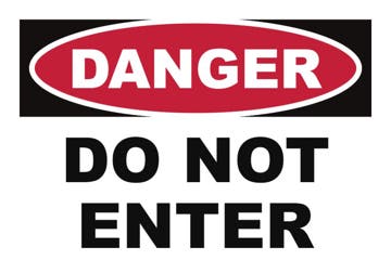 Picture of Do Not Enter Signs 860902639