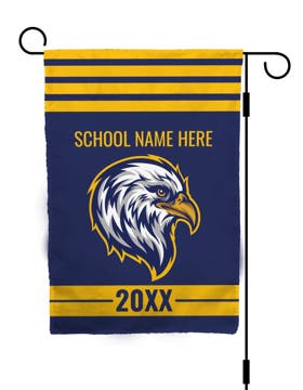 Picture of GF School Spirit 1 - Blue and Yellow 18" x 12"