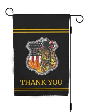 Picture of GF Thank You Firefighters 2 18" x 12"