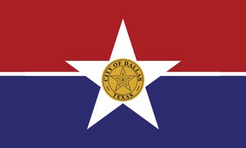 Picture of Dallas, TX Flag
