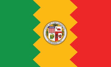 Picture of Los Angeles, CA Flag