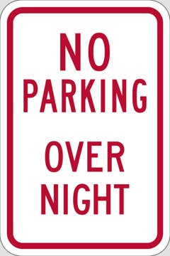 No Parking Signs | BuildASign.com