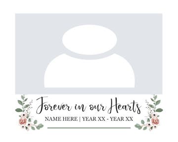 Picture of Metal Prints In Memory 5 - 16x20