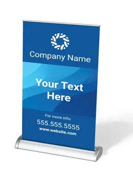 Picture for category Tabletop Retractable Banners