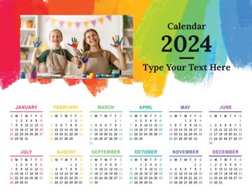 Picture of Magnetic Calendar 7 - Horizontal