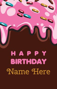 Picture of Birthday Foam Board 6 - 17x11