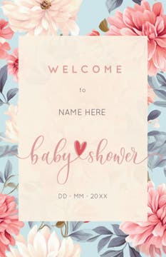 Picture of Baby Shower Foam Board 1 - 17x11