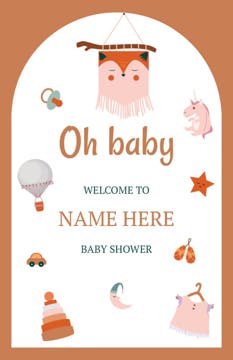 Picture of Baby Shower Foam Board 3 - 17x11