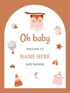 Picture of Baby Shower Foam Board 3 - 24x18