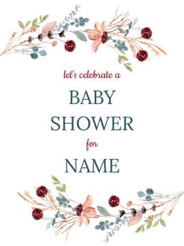 Picture of Baby Shower Foam Board 4 - 24x18