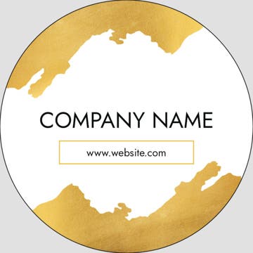 Picture of Retail Sticker 4 - Circle 3" x 3"