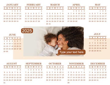 Picture of Magnetic Calendar 3 - Horizontal