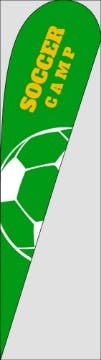 Picture of Sports 1 - 15ft Teardrop Flag